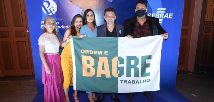 Clebinho Rodrigues, Prefeito de Bagre, recebe o Prêmio Prefeito Empreendedor do SEBRAE